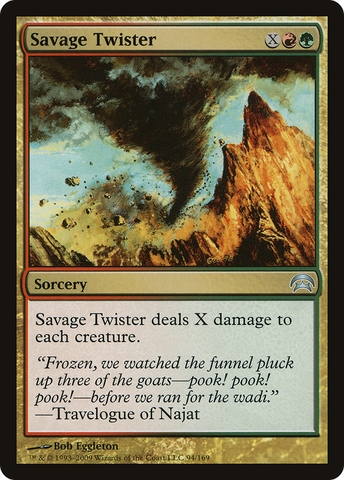 Savage Twister (HOP-094)  - Planechase