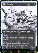 Myr Convert (Showcase) (Step-and-Compleat Foil) (ONE-479)  Foil - Phyrexia: All Will Be One: (Showcase)