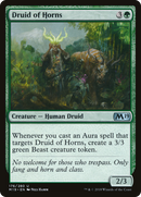 Druid of Horns (M19-176)  Foil - Core Set 2019