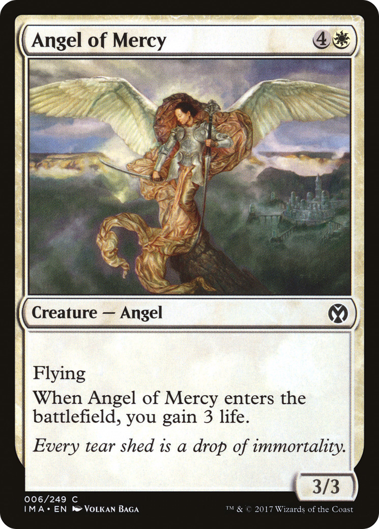 Angel of Mercy (IMA-006)  Foil - Iconic Masters