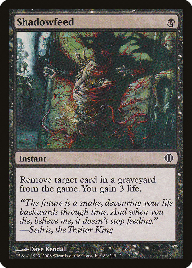 Shadowfeed (ALA-086)  - Shards of Alara