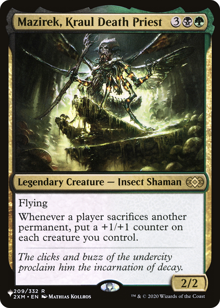 Mazirek, Kraul Death Priest (LIST-209/332)  - The List