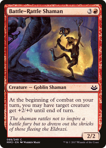 Battle-Rattle Shaman (MM3-089)  Foil - Modern Masters 2017