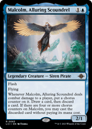 Malcolm, Alluring Scoundrel (LCI-063)  - The Lost Caverns of Ixalan