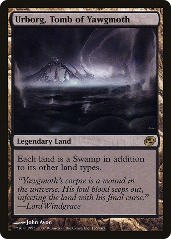 Urborg, Tomb of Yawgmoth (PLC-165)  Foil - Planar Chaos