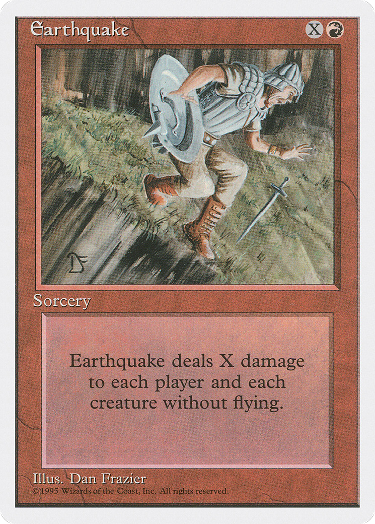 Earthquake (4ED-)  - Fourth Edition