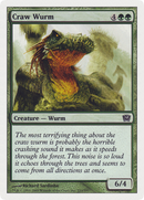 Craw Wurm (9ED-233) - Ninth Edition