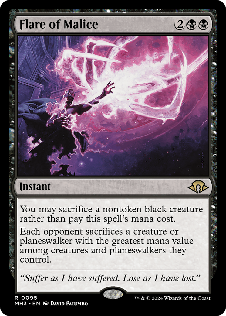 Flare of Malice (MH3-095)  - Modern Horizons 3