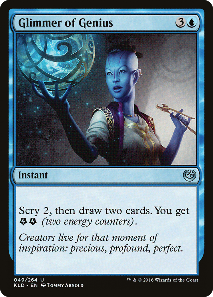 Glimmer of Genius (KLD-049)  Foil - Kaladesh