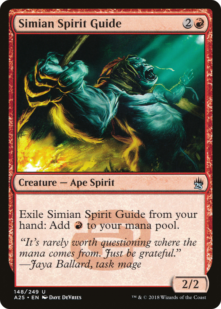 Simian Spirit Guide (A25-148)  - Masters 25