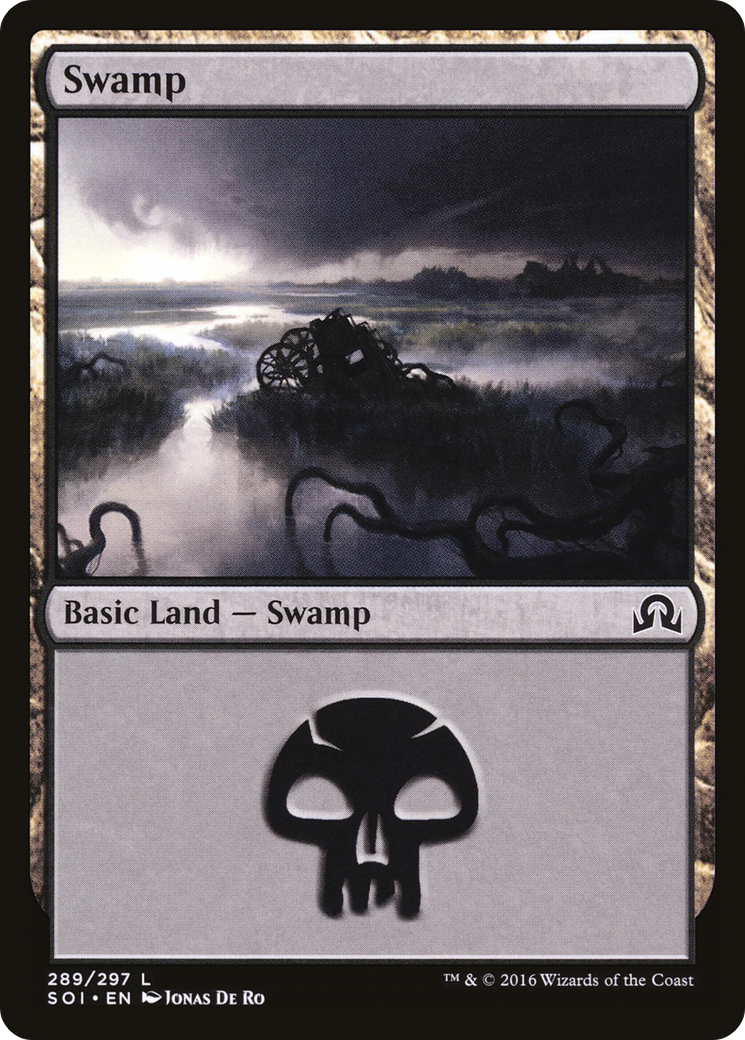 Swamp (289) (SOI-289)  Foil - Shadows over Innistrad