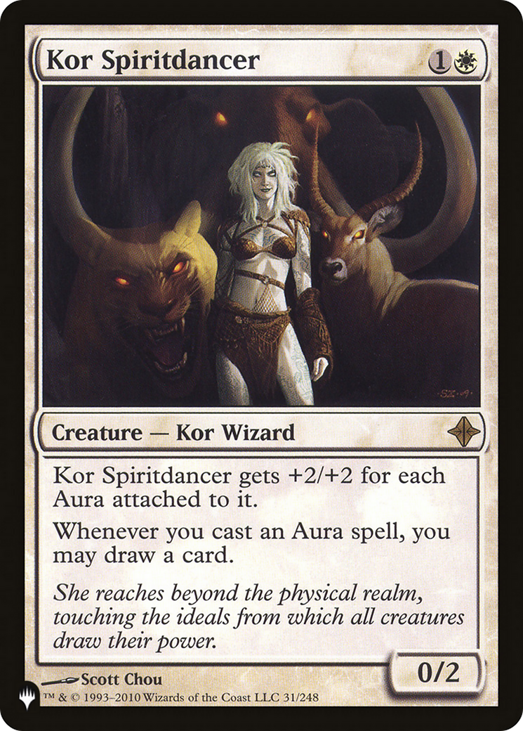 Kor Spiritdancer (LIST-31/248)  - The List