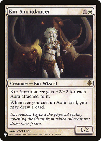 Kor Spiritdancer (LIST-31/248)  - The List