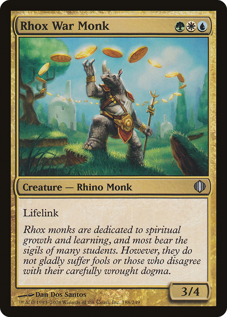 Rhox War Monk (ALA-188)  - Shards of Alara