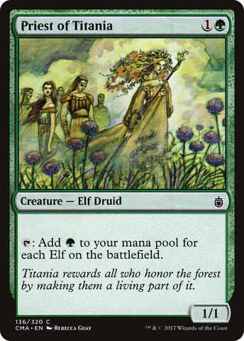 Priest of Titania (CMA-136)  - Commander Anthology