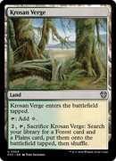 Krosan Verge (OTC-304)  - Outlaws of Thunder Junction Commander