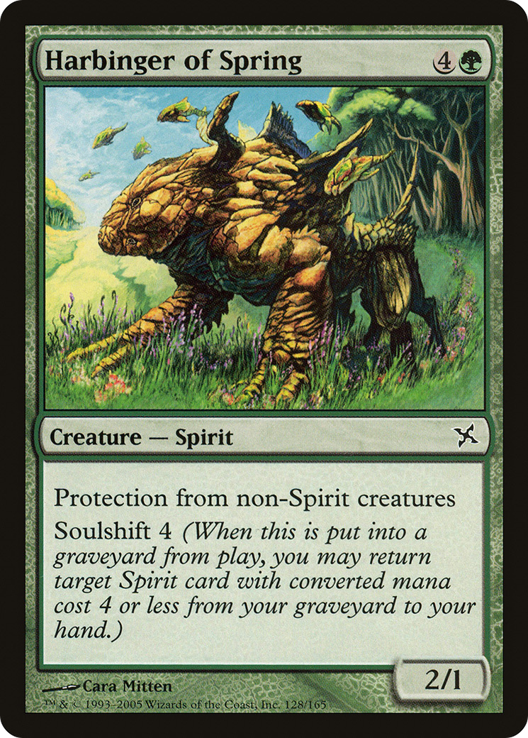 Harbinger of Spring (BOK-128)  Foil - Betrayers of Kamigawa
