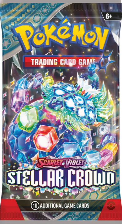 Pokemon Scarlet & Violet: Stellar Crown - Booster Pack