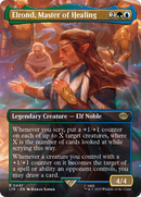 Elrond, Master of Healing (Borderless) (LTR-447)  Foil - The Lord of the Rings: Tales of Middle-earth