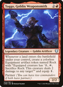 Toggo, Goblin Weaponsmith (CMR-204)  - Commander Legends