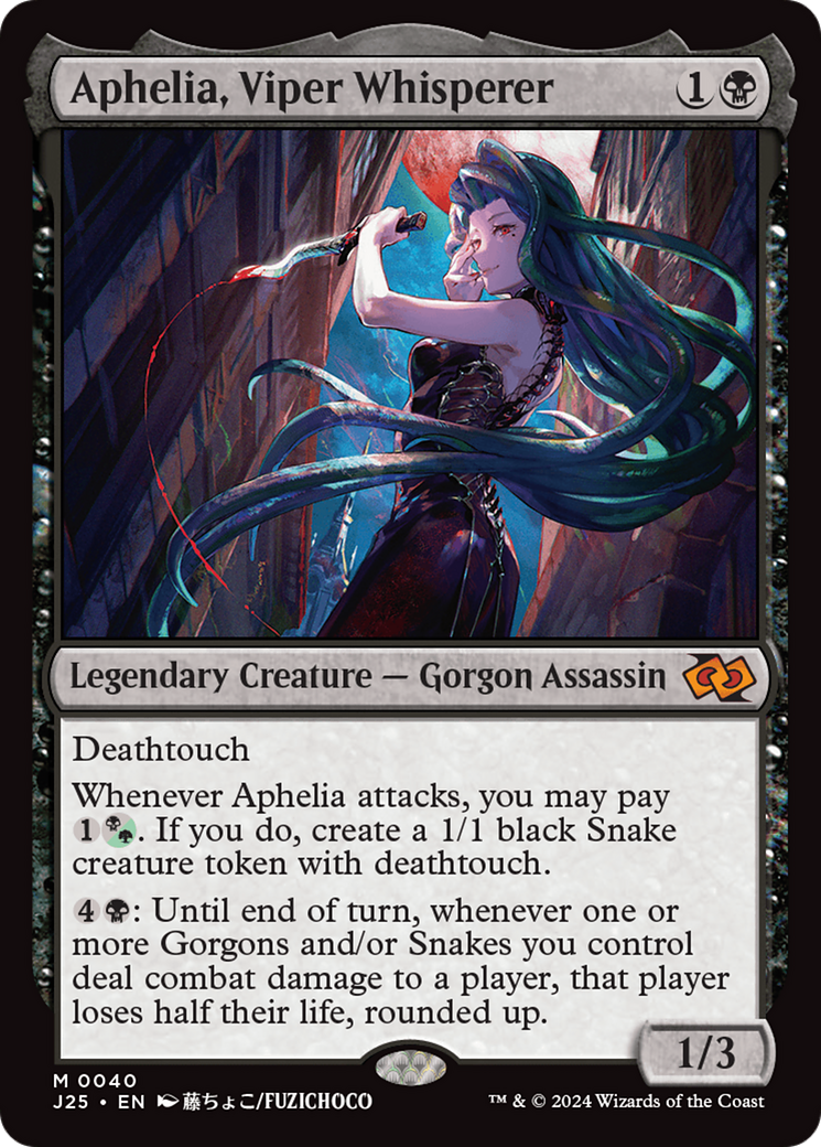 Aphelia, Viper Whisperer (Anime) (J25-040)  - Foundations Jumpstart