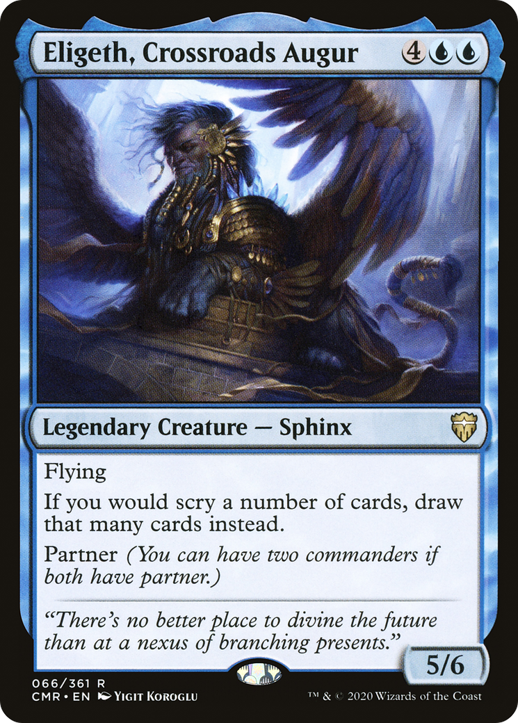 Eligeth, Crossroads Augur (CMR-066)  - Commander Legends