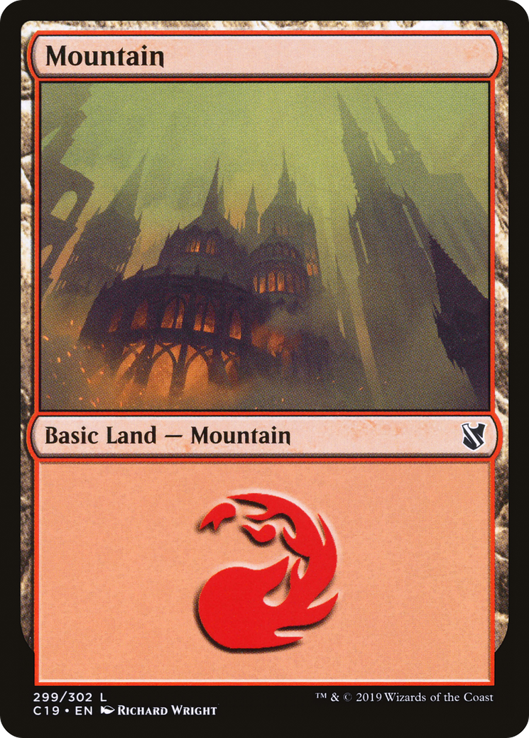 Mountain (299) (C19-299) - Commander 2019
