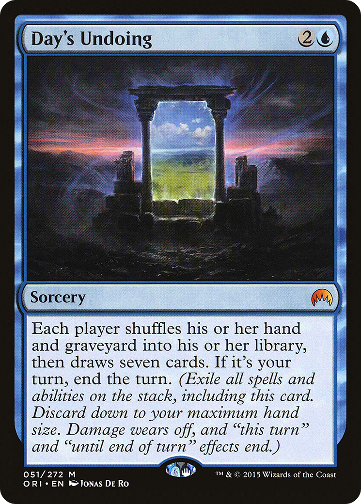 Day's Undoing (ORI-051)  - Magic Origins
