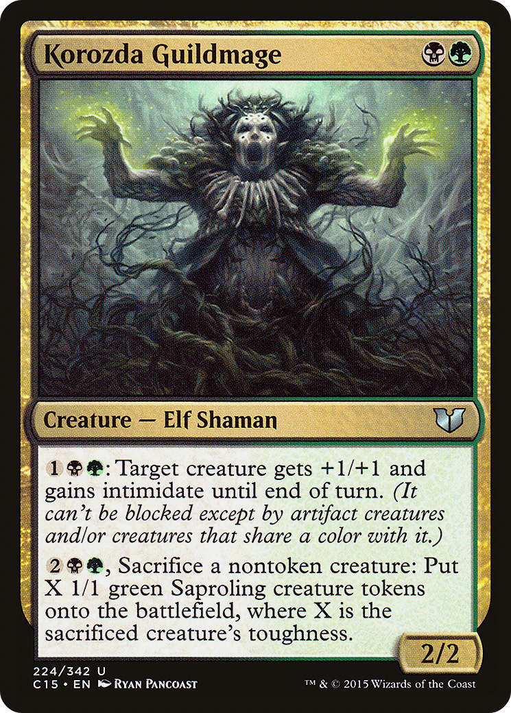 Korozda Guildmage (C15-224)  - Commander 2015