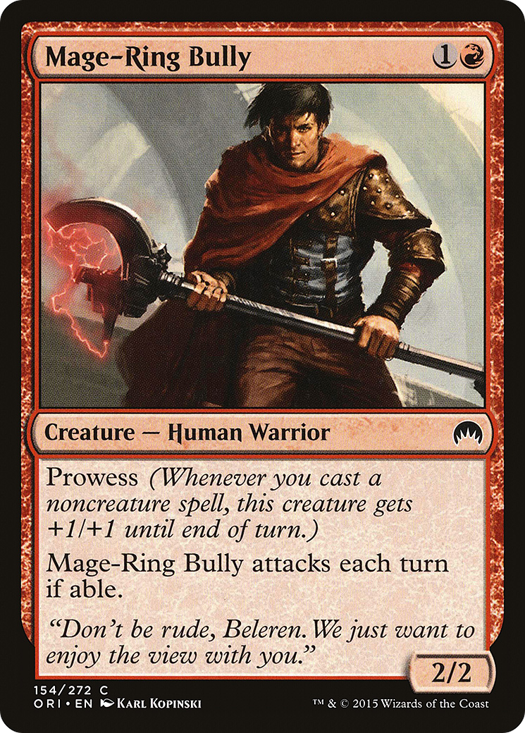 Mage-Ring Bully (ORI-154)  - Magic Origins