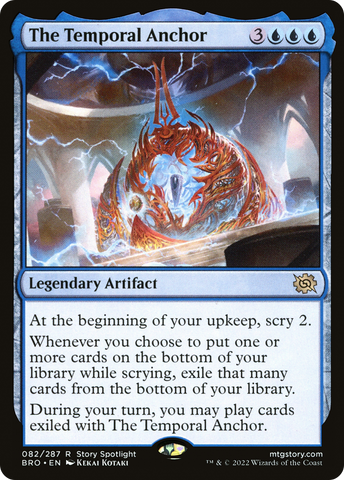 The Temporal Anchor (BRO-082)  Foil - The Brothers' War