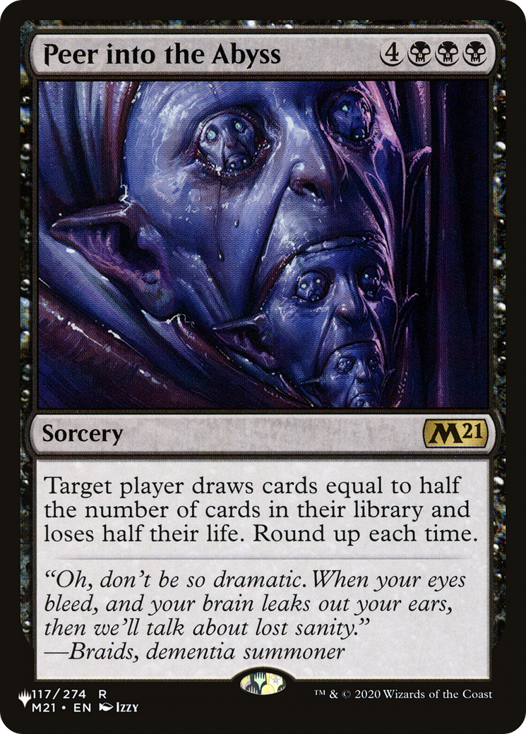 Peer into the Abyss (LIST-117/274)  - The List