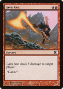 Lava Axe (10E-215)  - Tenth Edition