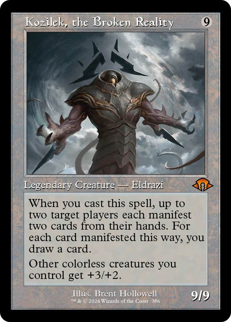 Kozilek, the Broken Reality (Retro Frame) (MH3-386)  - Modern Horizons 3