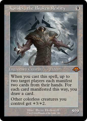 Kozilek, the Broken Reality (Retro Frame) (MH3-386)  - Modern Horizons 3