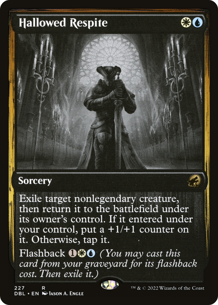 Hallowed Respite (DBL-227)  Foil - Innistrad: Double Feature
