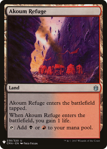 Akoum Refuge (LIST-238)  - The List