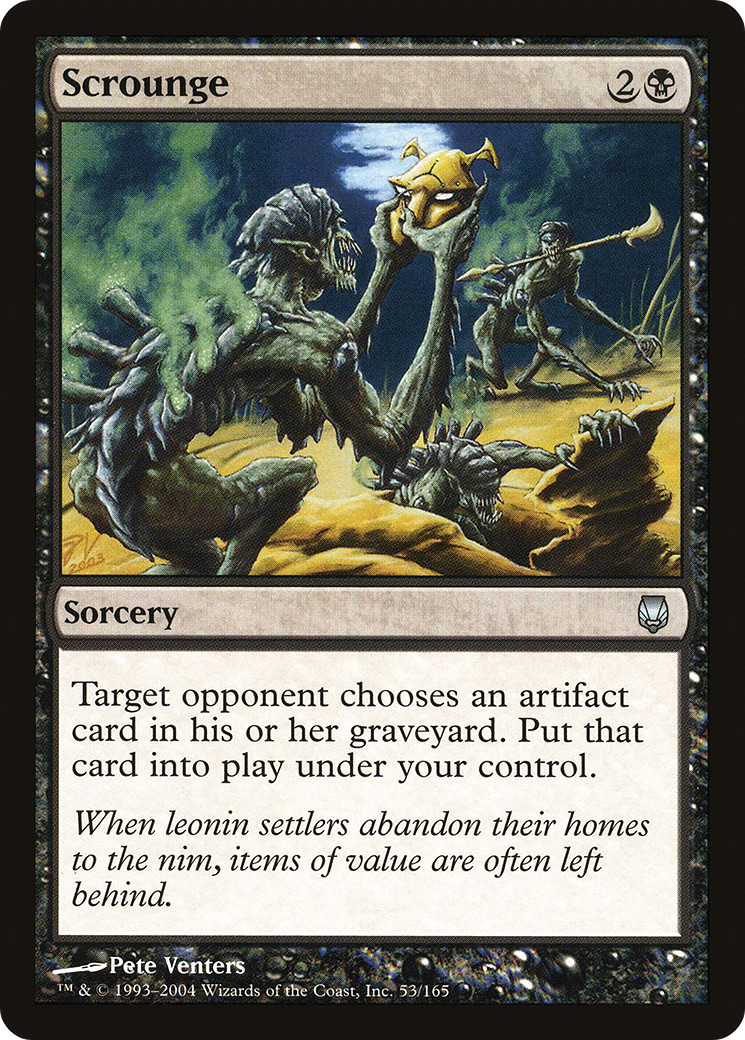 Scrounge (DST-053)  - Darksteel