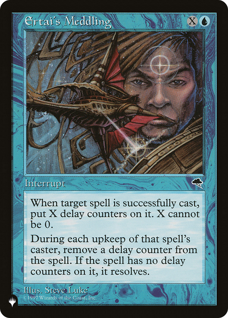 Ertai's Meddling (LIST-TMP-61)  - The List