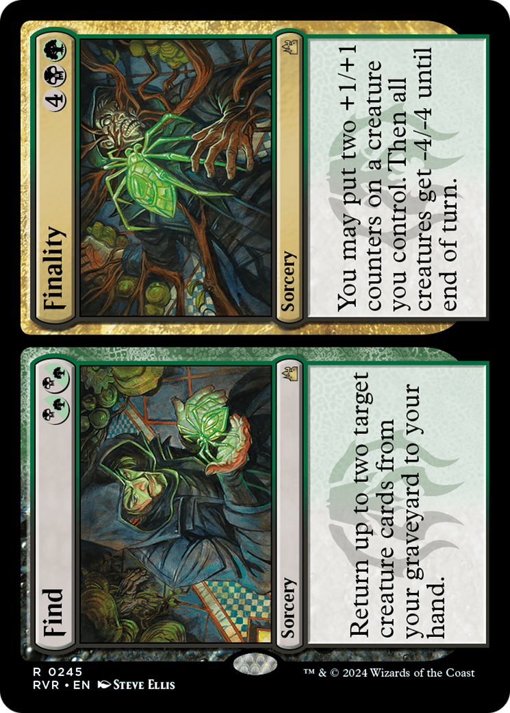 Find // Finality (RVR-245)  Foil - Ravnica Remastered