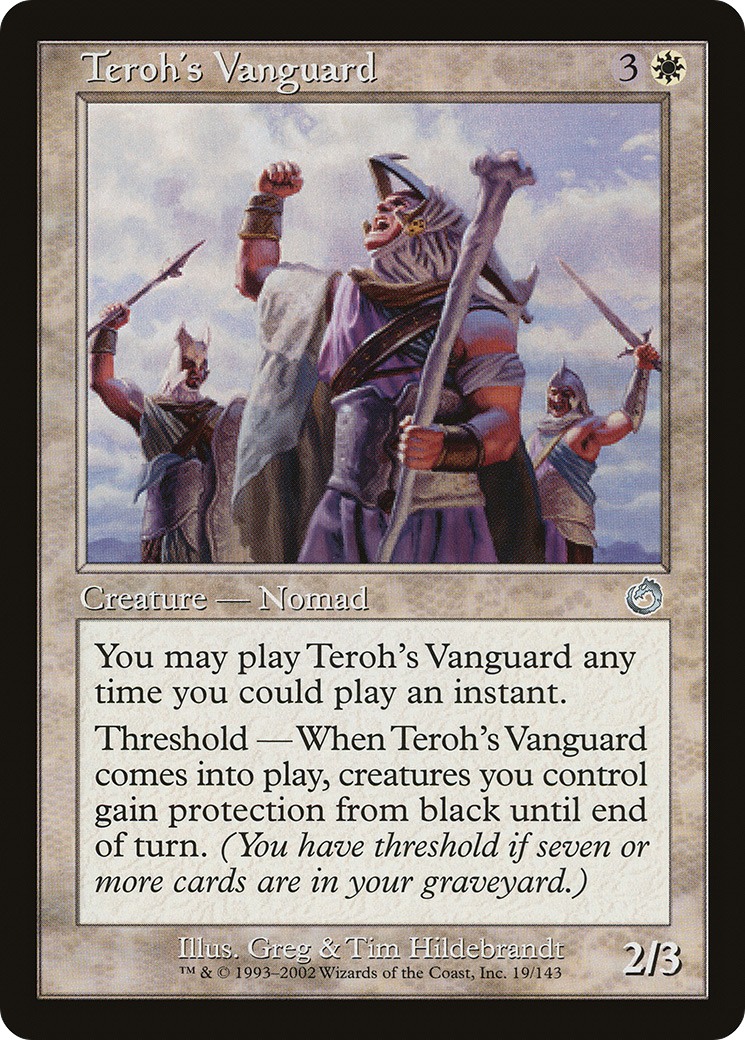 Teroh's Vanguard (TOR-019)  - Torment