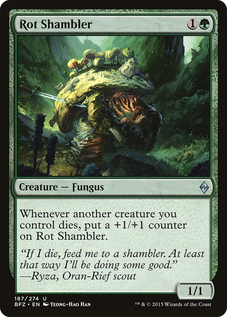 Rot Shambler (BFZ-187)  - Battle for Zendikar