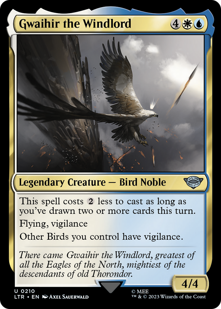 Gwaihir the Windlord (LTR-210)  - The Lord of the Rings: Tales of Middle-earth