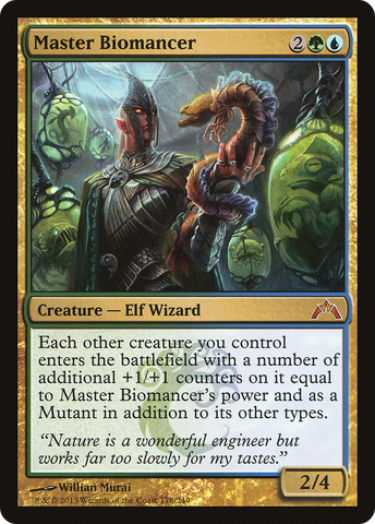Master Biomancer (GTC-176)  Foil - Gatecrash