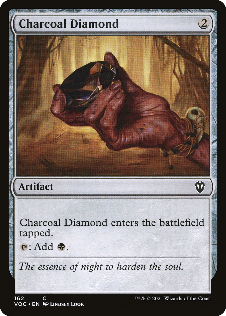 Charcoal Diamond (VOC-162)  - Crimson Vow Commander