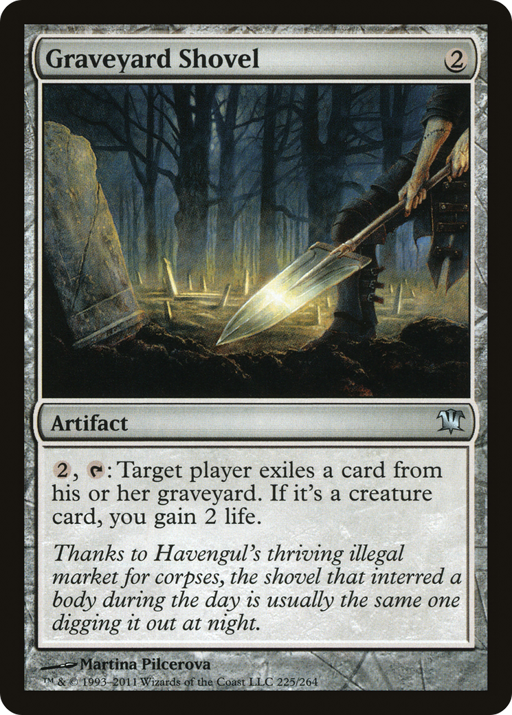 Graveyard Shovel (ISD-225)  Foil - Innistrad