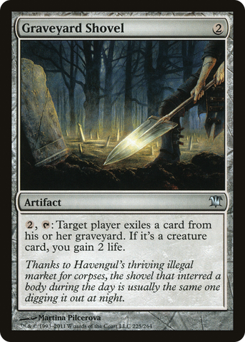 Graveyard Shovel (ISD-225)  Foil - Innistrad