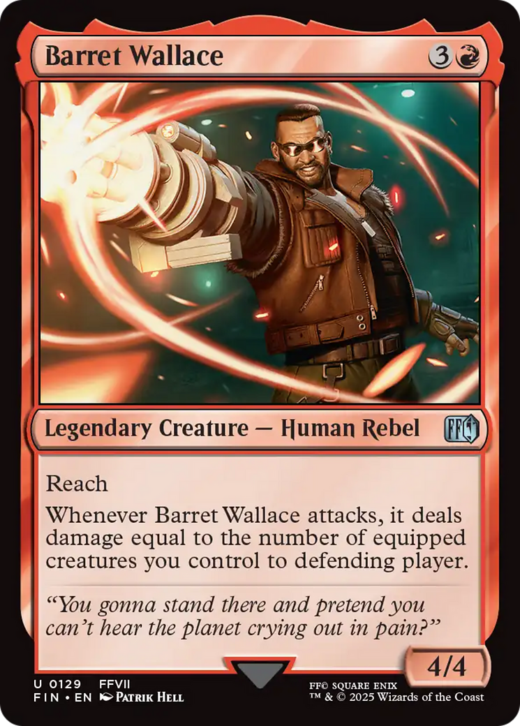 Barret Wallace (FIN-129)  Foil - FINAL FANTASY