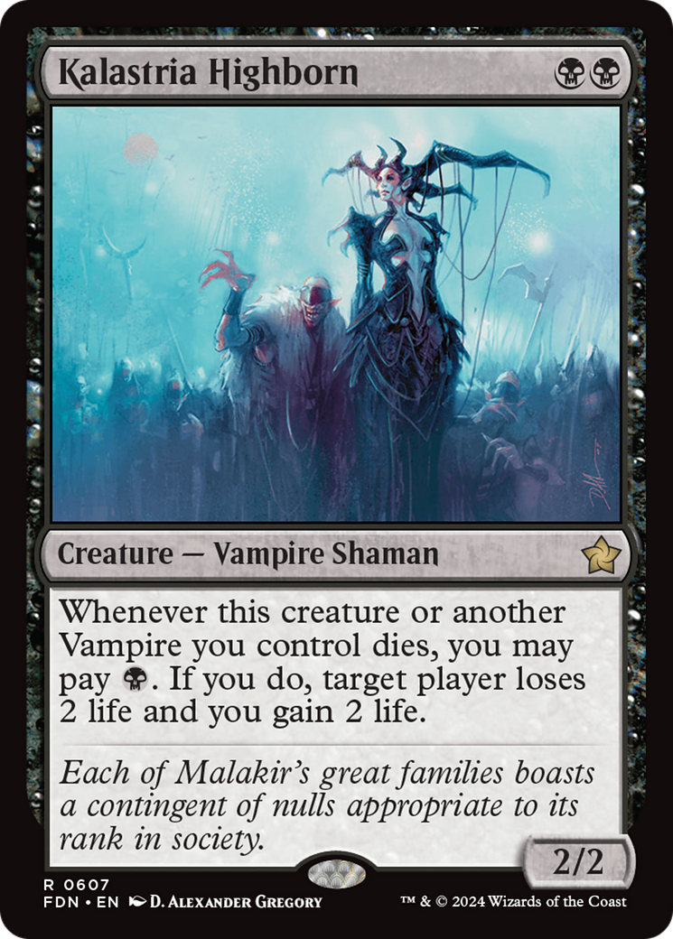 Kalastria Highborn (FDN-607)  - Foundations