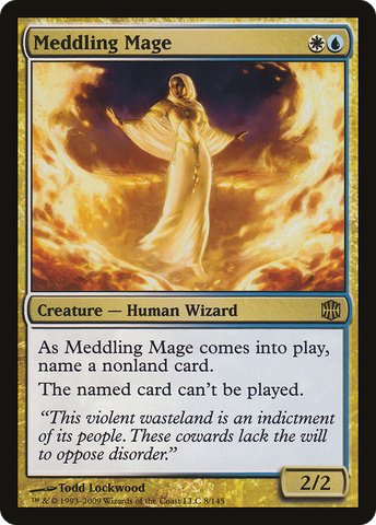 Meddling Mage (ARB-008)  Foil - Alara Reborn